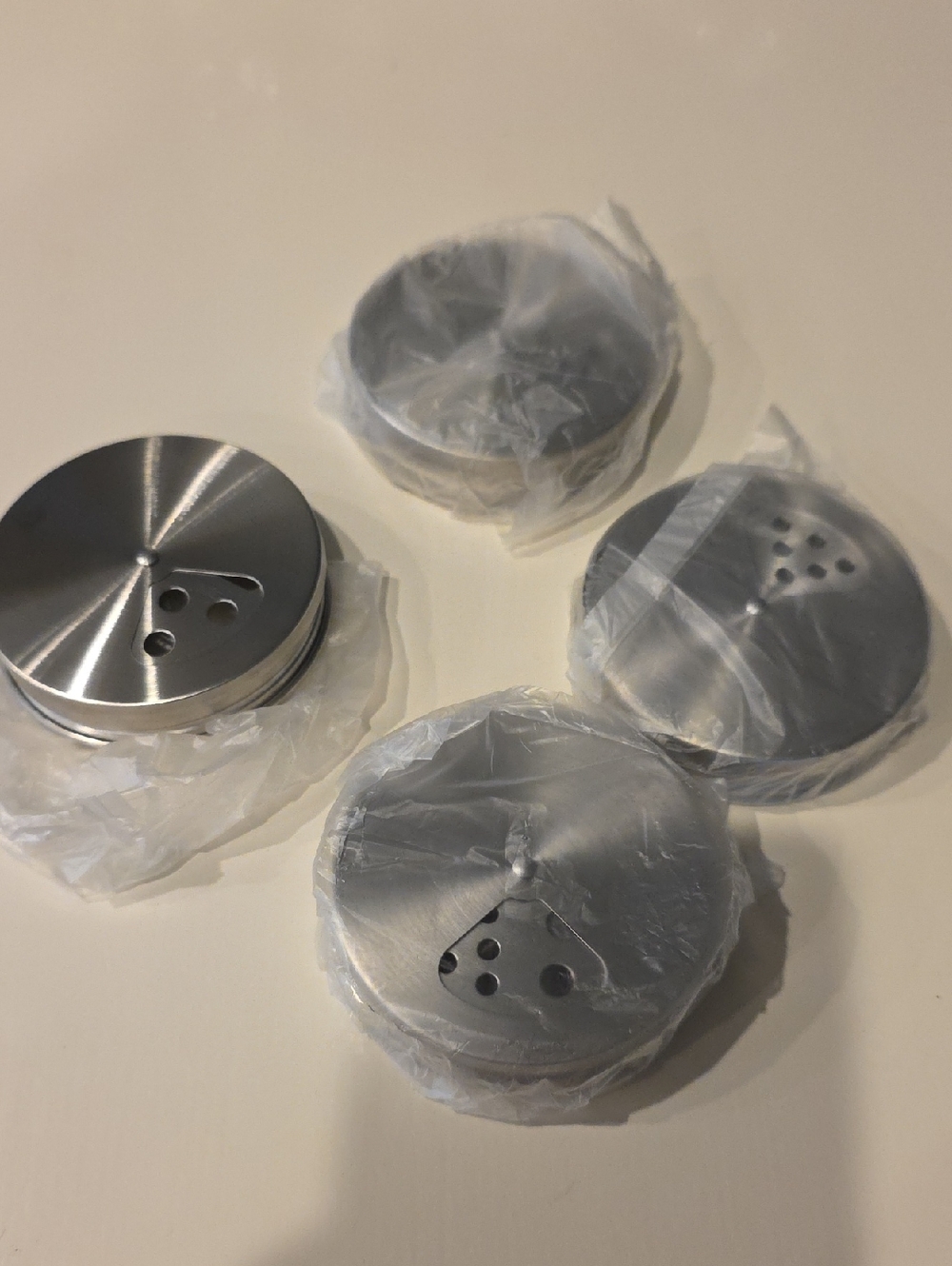 Stainless Steel Lids - Set of 4 -
